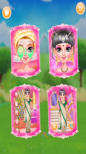 Indian Doll - Fashion Makeover Games For Girls(圖5)-速報App