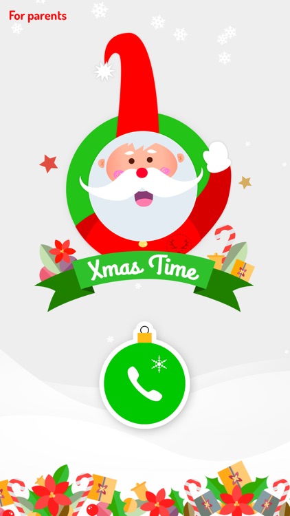 XmasTime - Video calls to your own family Santa screenshot-4