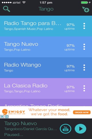 Tango Radio Stations screenshot 2