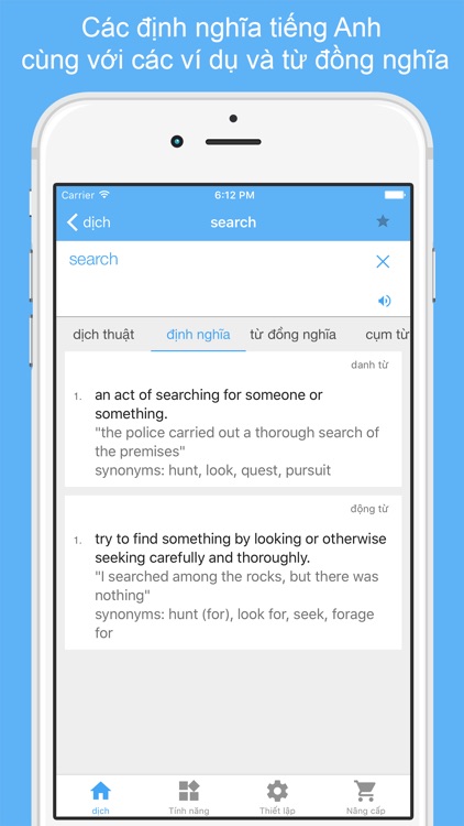 VietDict: Vietnamese Dictionary and Translator