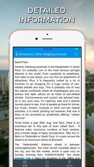 Hamburg Travel Guide with Offline Street Map(圖2)-速報App