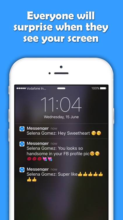 Prank For Facebook Messenger : Create Fake Chat screenshot-3