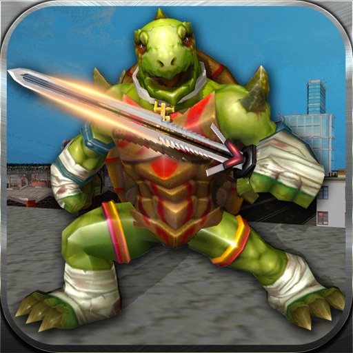 Super Turtle Hero Vs Assassin Warrior Icon