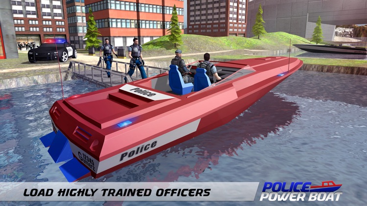 Power Boat Transporter Police – Coast Guard Drive