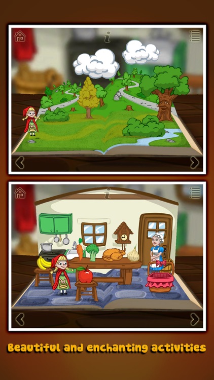 Grimm's Red Riding Hood ~ 3D Pop-up Book screenshot-0