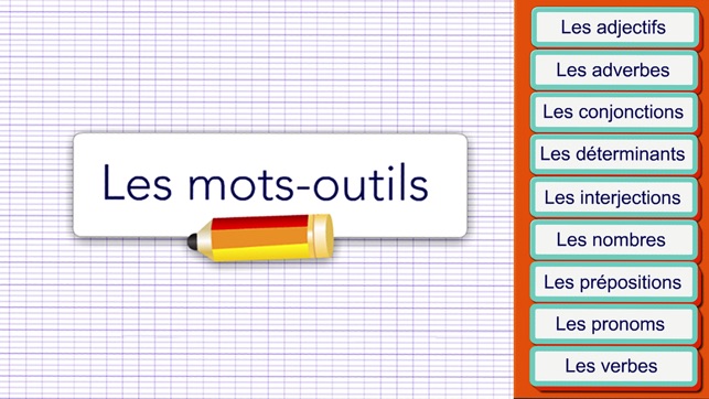 Orthographe - Les Mots-Outils