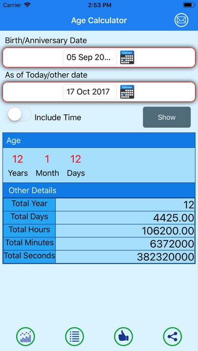 Age Calculator CS screenshot 2