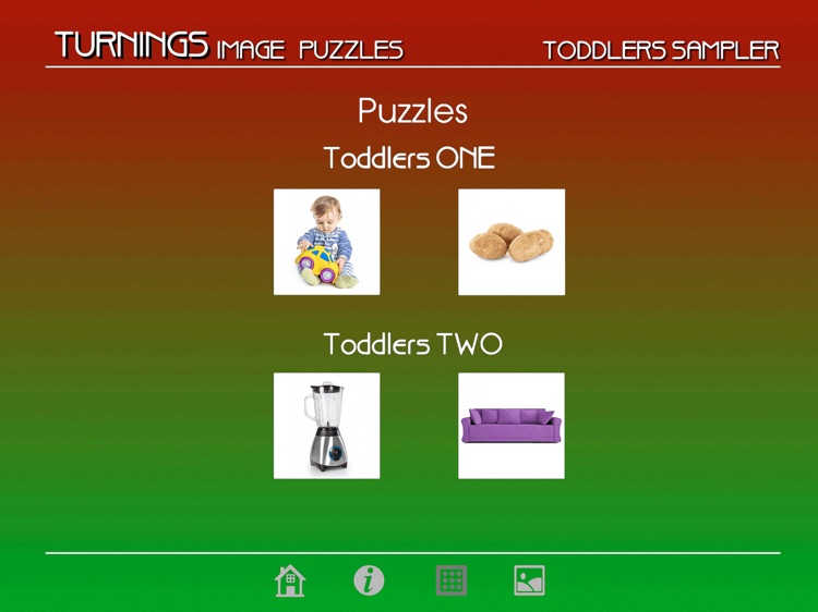 Turnings Image Puzzles Toddler Sampler