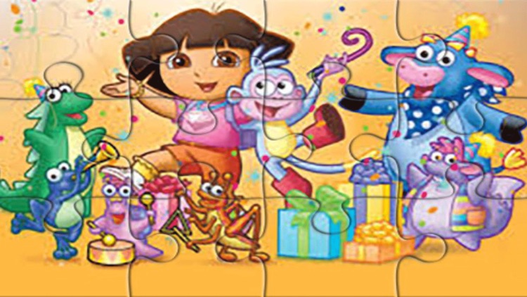 Education Game With Cute Anime jigsaw Puzzle