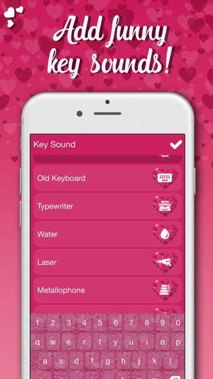 Love Keyboard Special Edition with Best Themes screenshot-3