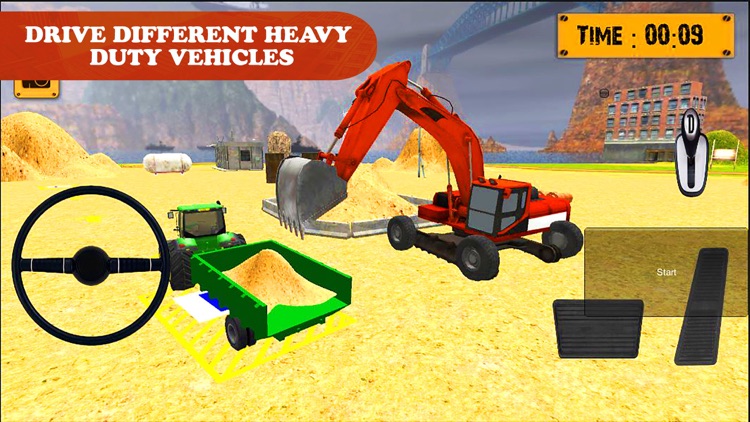 Real Excavator Vehicles: Heavy Duty Machines screenshot-3