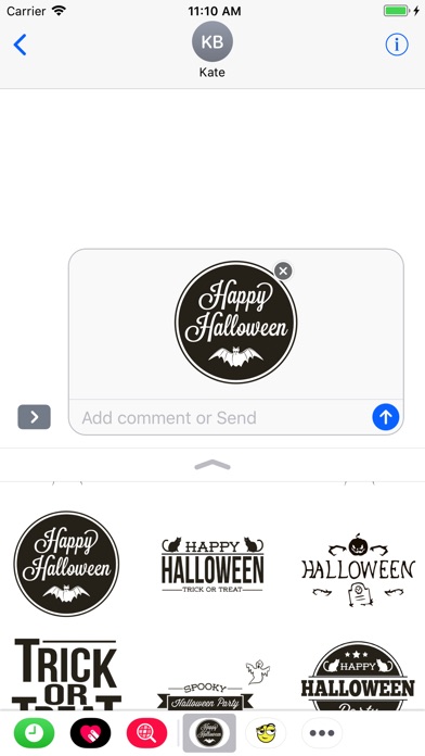 Halloween stickers emoji pack screenshot 3
