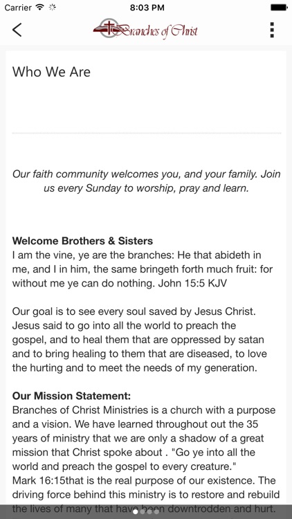 Branches of Christ Indiana screenshot-3