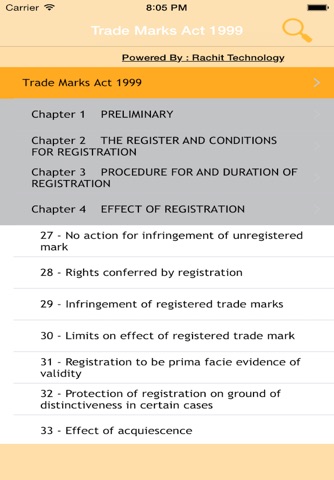 Trade Marks Act 1999 screenshot 2