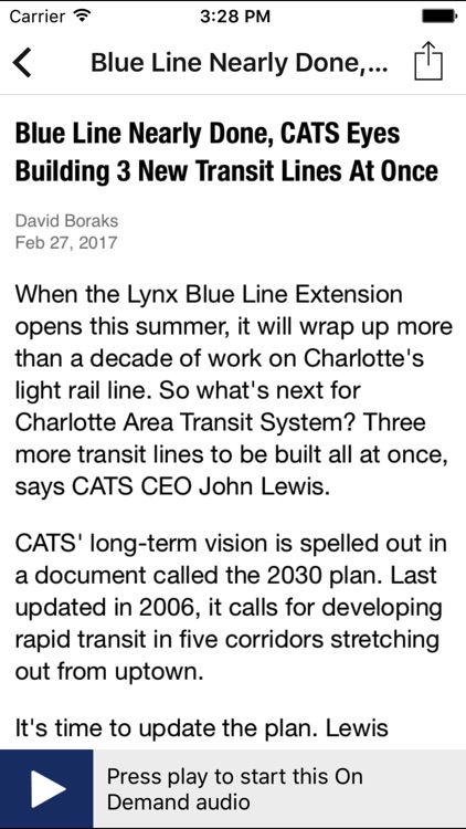 WFAE Public Radio App screenshot-3