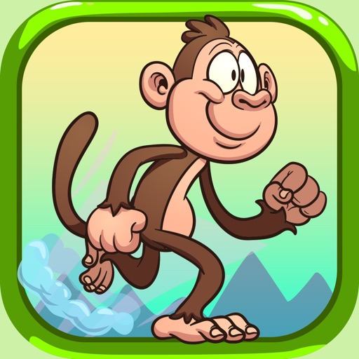 Forest Adventure : jumping games monkey run Icon