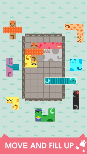 Nekodorakku Block Puzzle Screenshot