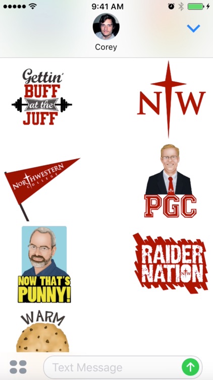 Northwestern College Sticker Pack