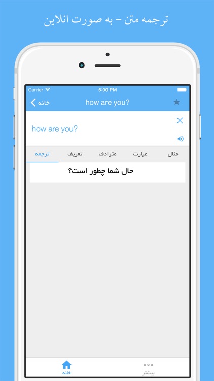 ديكشنري پیشرفته فارسي screenshot-4