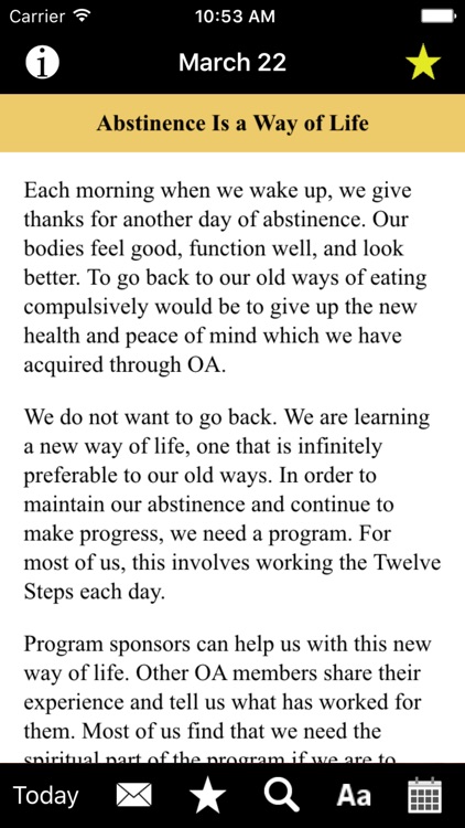 Food for Thought: Daily Meditations for Overeaters
