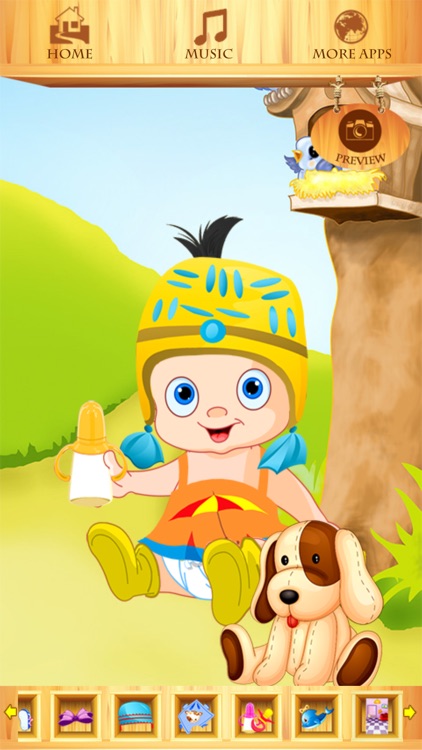 Dress Up Baby Games