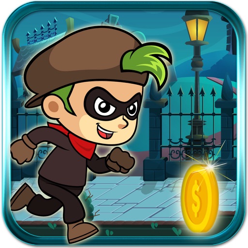 The Thief Runner - Escape the cops by moving fast Icon