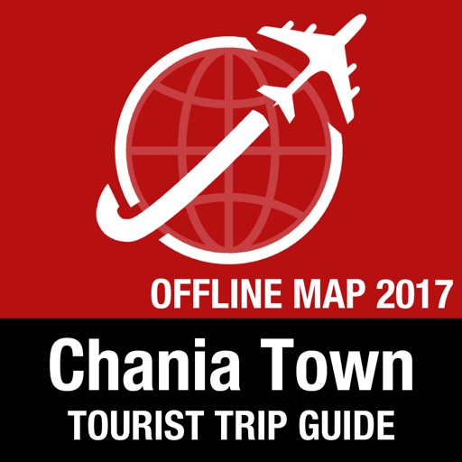 Chania Town Tourist Guide + Offline Map icon