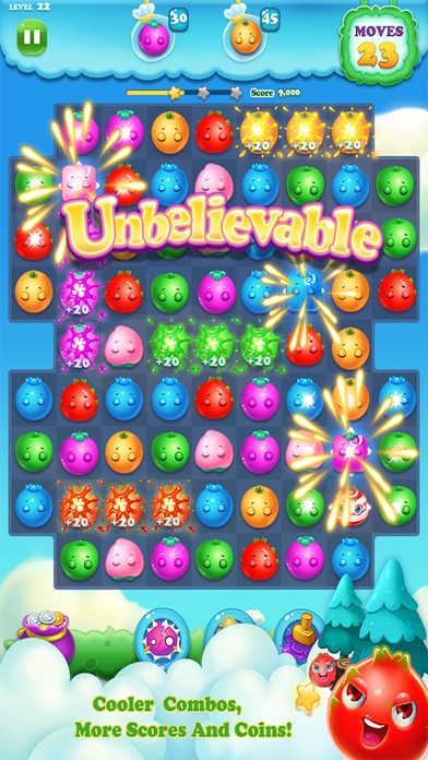 FRUITS GARDEN: THE BLAST PUZZLE 1.0 IOS GAME GIẢI TRÍ FRUITS GARDEN: THE BLAST PUZZLE 1.0 IOS