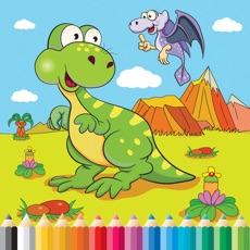 Activities of Dinosaur Farm Coloring Book - Activities for Kid