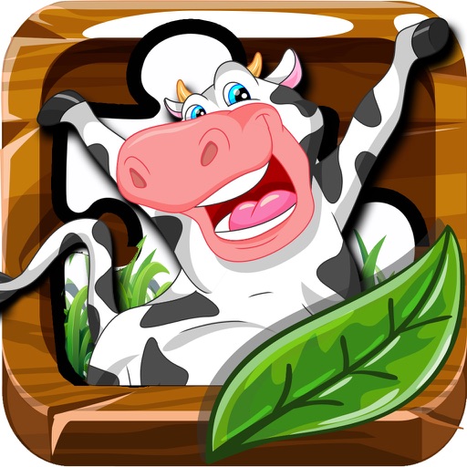farm jigsaw puzzle : 1st grade learning games Icon