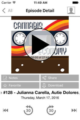 Cannabis Economy App screenshot 2