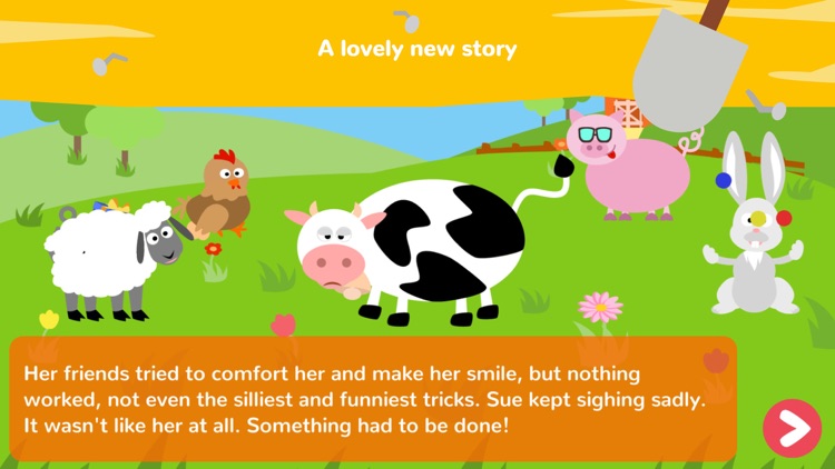 Math Tales Friends - Sue the Cow screenshot-0