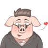 Big Pig Boss Stickers