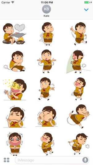 Addison The Boy Scout Stickers(圖2)-速報App