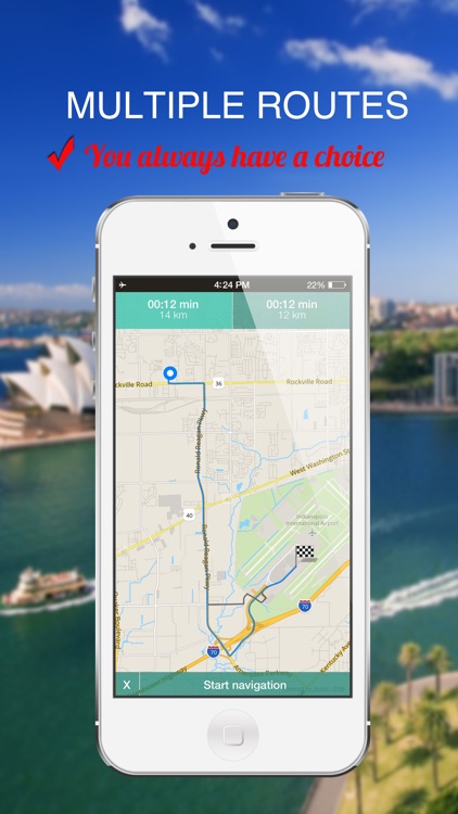 Warsaw, Poland : Offline GPS Navigation