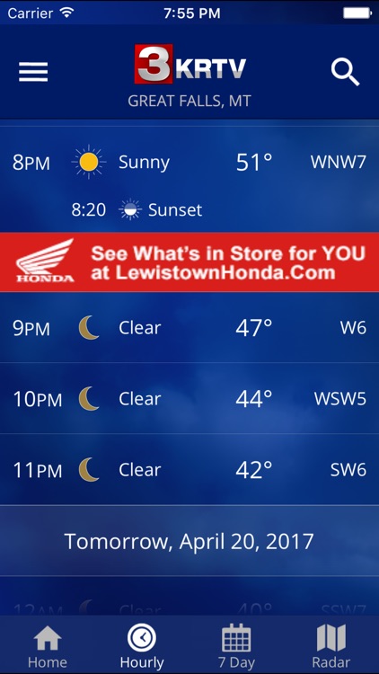 KRTV STORMTracker Weather App