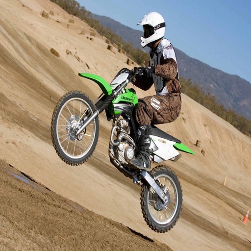 Excellent Moto Cross Driving Icon