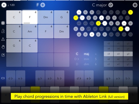 Navichord Lite chord sequencer screenshot 4