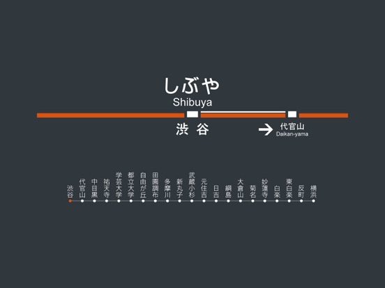 東横線駅名標のおすすめ画像1