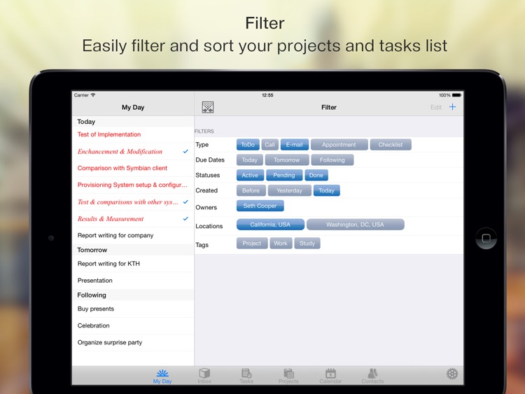 Task Focus - Organizer screenshot-3