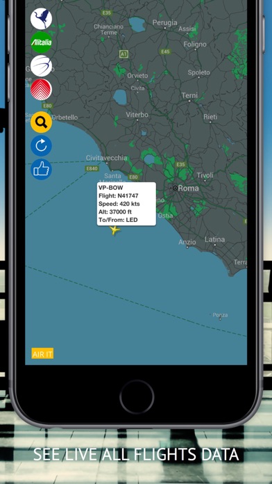 How to cancel & delete Air IT Free : Live flight Status & Radar from iphone & ipad 2