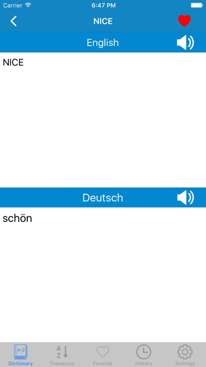 German to English & English to German Dictionary