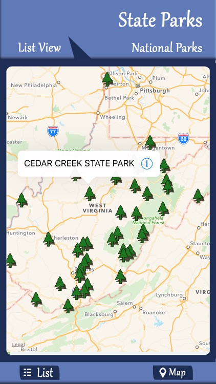 West Virginia State Parks Offline Guide