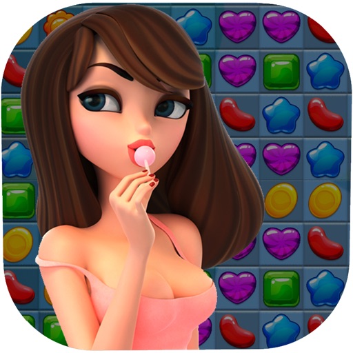Sweet Candy Mania puzzle bubbles Icon