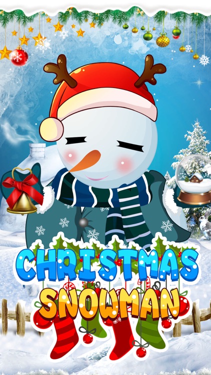 Lovely Snowman's Decoration - Fun game for kids screenshot-3