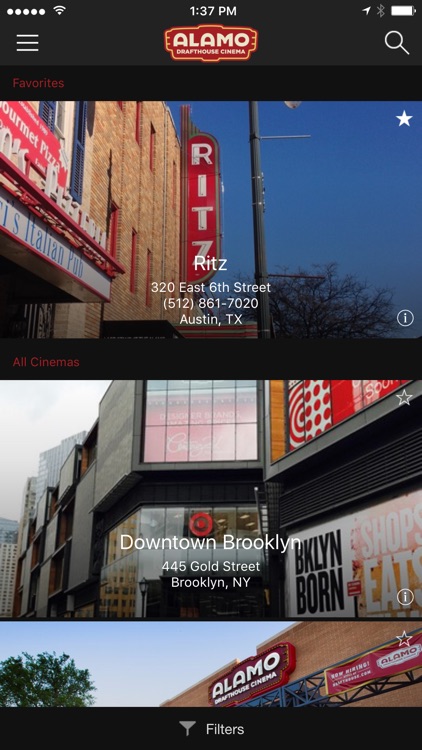 Alamo Drafthouse Ticketing App
