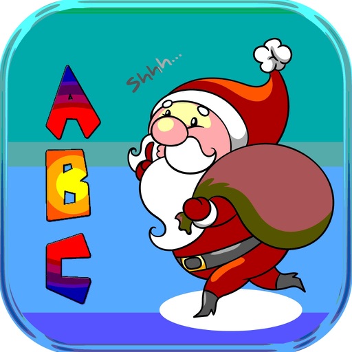 Santa Claus ABC Alphabet Learning Easy For Baby Icon