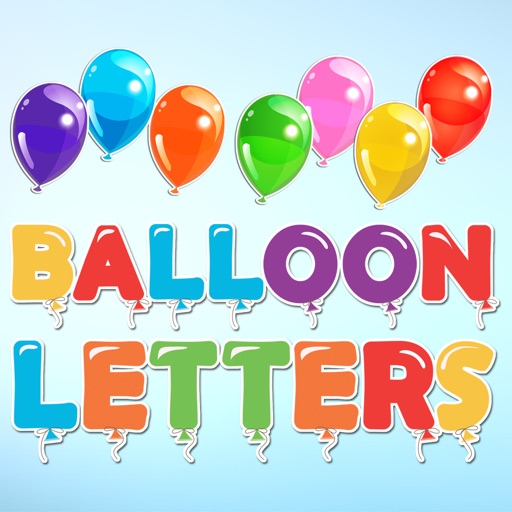 Balloon Letters and Numbers Sticker Pack