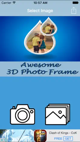 Game screenshot Awesome 3D Photo Frame mod apk