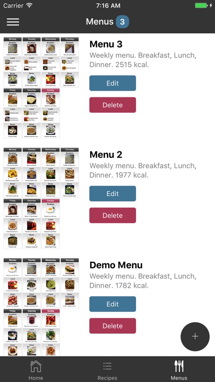 EasyMenu Balanced Meal Planner